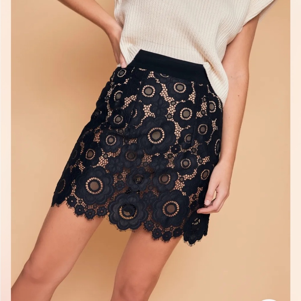For Love and Lemons Sonya skirt size M
